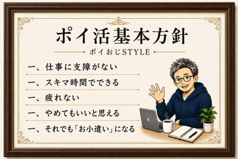 ポイ活基本方針の図